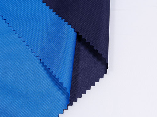 Peach skin two-lane grid cloth